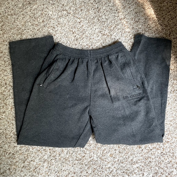 🍂 LA Embroidered Sweatpants - Picture 1 of 4
